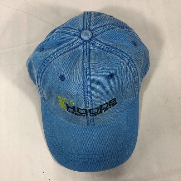 Hoods Discount Home Center Hat Cap Adjustable Blue One Size Fits Most OSFM - Picture 8 of 16